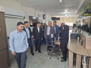 بازدید معاونین گمرک ایران و هیئت همراه از اداره کل گمرکات
استان ایلام