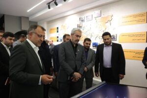 بازدید وزیر اقتصاد از نمایشگاه بین‌المللی مبارزه با
پولشویی