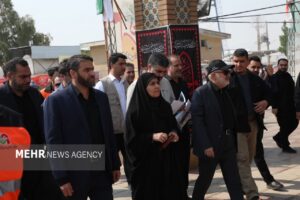 وزیر راه و شهرسازی وارد مرز شلمچه شد